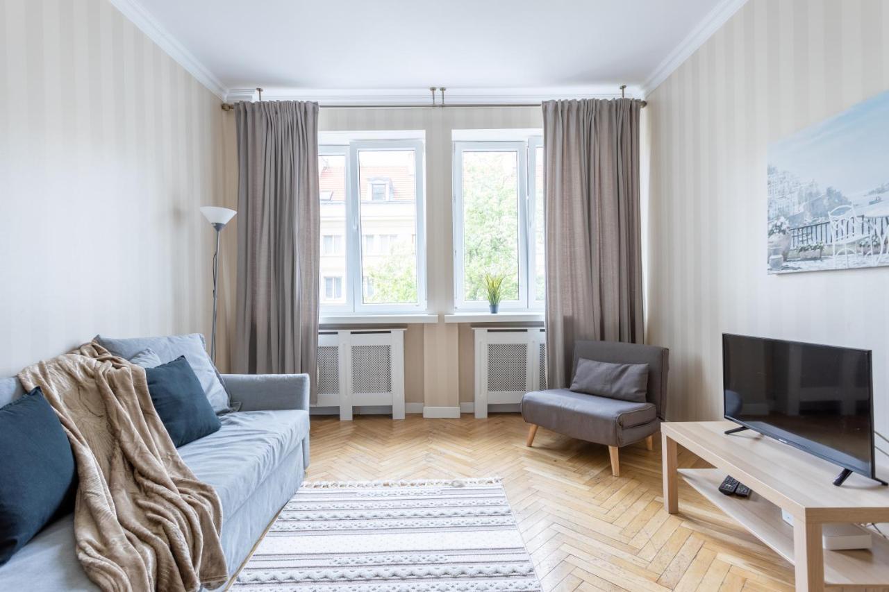 Golden Apartments Warsaw- 3 Separate Rooms - Best Location&Nowy Swiat Esterno foto